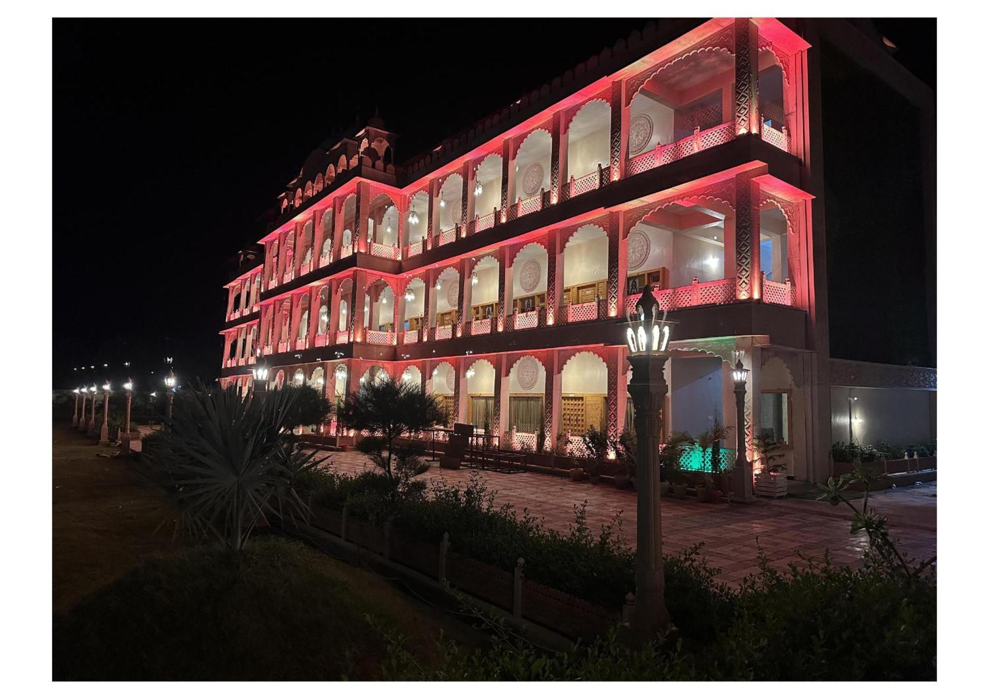 The Mewar Palace And Resort Shivpurī Exteriör bild